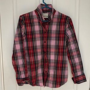 J Crew plaid shirt (8 slim)